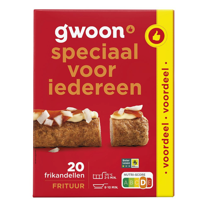 G'woon frikandellen 20st