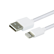 Lightning data cable Woven/GRS - 1m