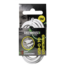 USB-C to Lightning data cable - 1m