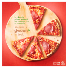 g'woon Krokante Pizza Salami 320 g