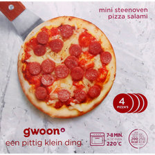 G'woon Mini Pizza  Salami
