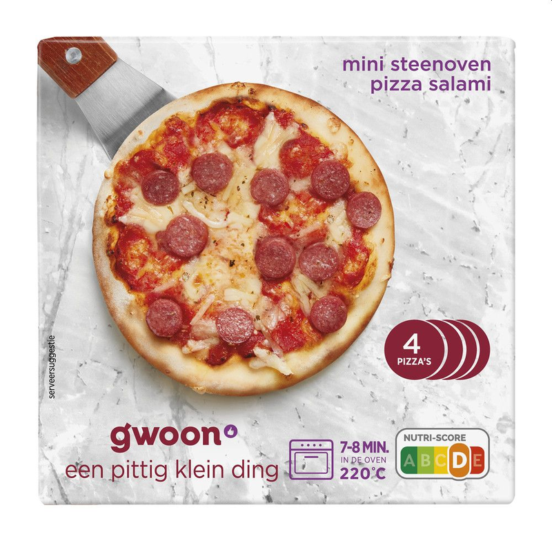 G'woon Mini Pizza Salami