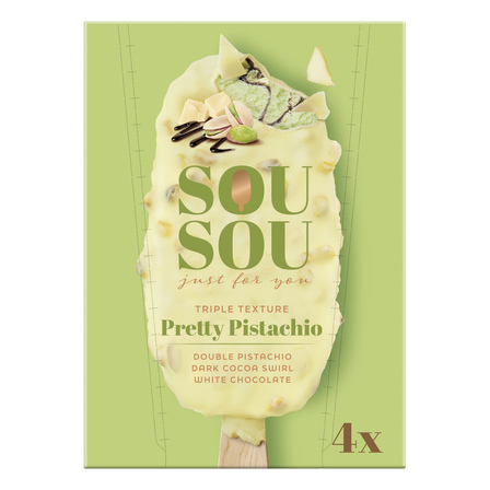 Sousou Witte chocolade pistachio