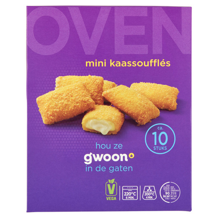 G'woon Oven & Airfryer Mini Kaassoufflés