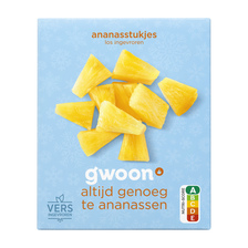 G'woon Ananas Stukjes Vers ingevroren