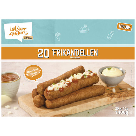 Lekker & Anders Frikandellen  20 x 70 gram