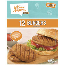 Lekker & Anders Hamburgers  12 x 65 Gram