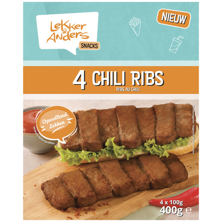 Lekker & Anders Chili Ribs  4 x 100 gram