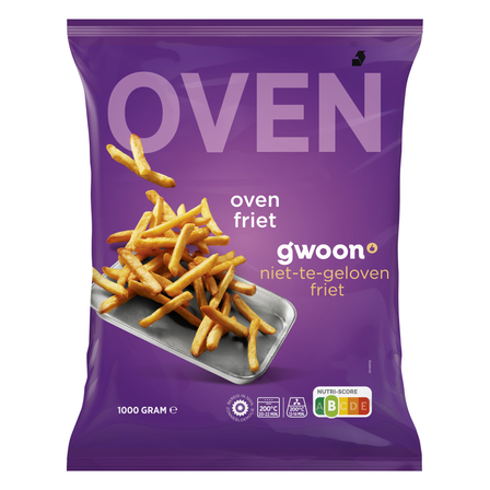 g'woon Ovenfriet