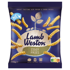 Lamb Weston Ziggy Fries Natural