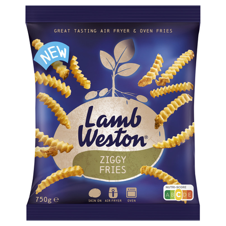Lamb Weston Ziggy Fries Natural