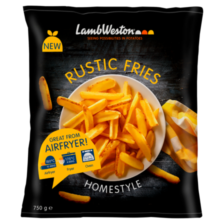 Lamb Weston Rustic Fries Homestyle 750 g