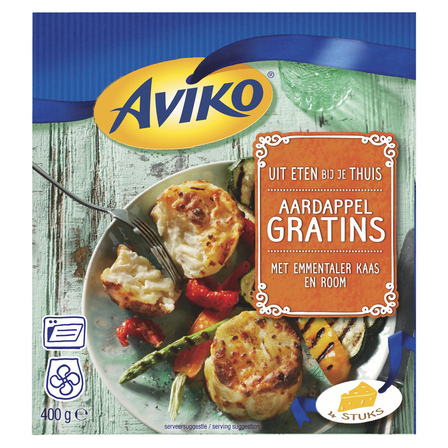 Aviko aardappel gratins