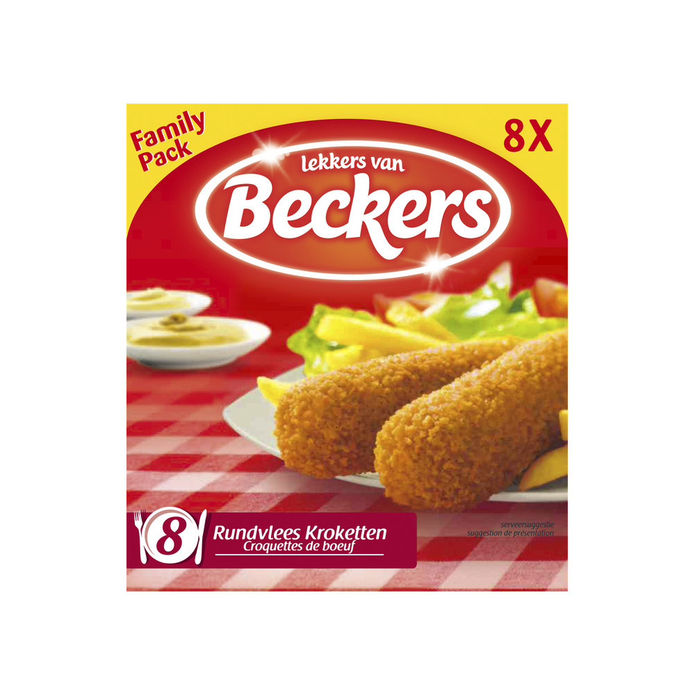 Beckers Rundvlees Kroketten Family Pack