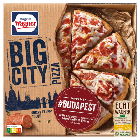 WAGNER BIG city pizza budapest pepperoni 400 g