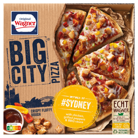 WAGNER BIG city pizza sydney kip bbq saus 425 g