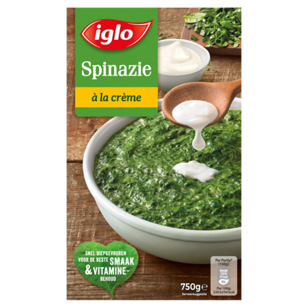 Iglo Spinazie à la Crème 750 g