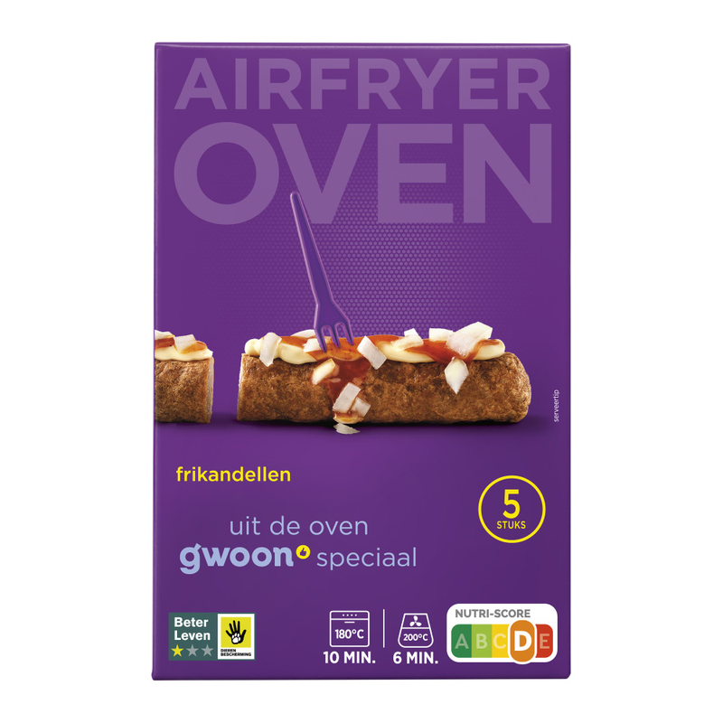 G'woon oven frikandellen 5st