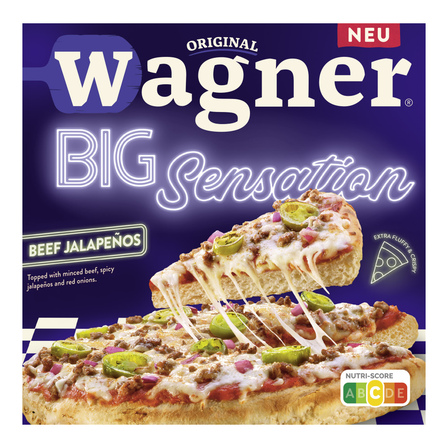 Wagner Big Sensation Pizza Beef Jalapeños