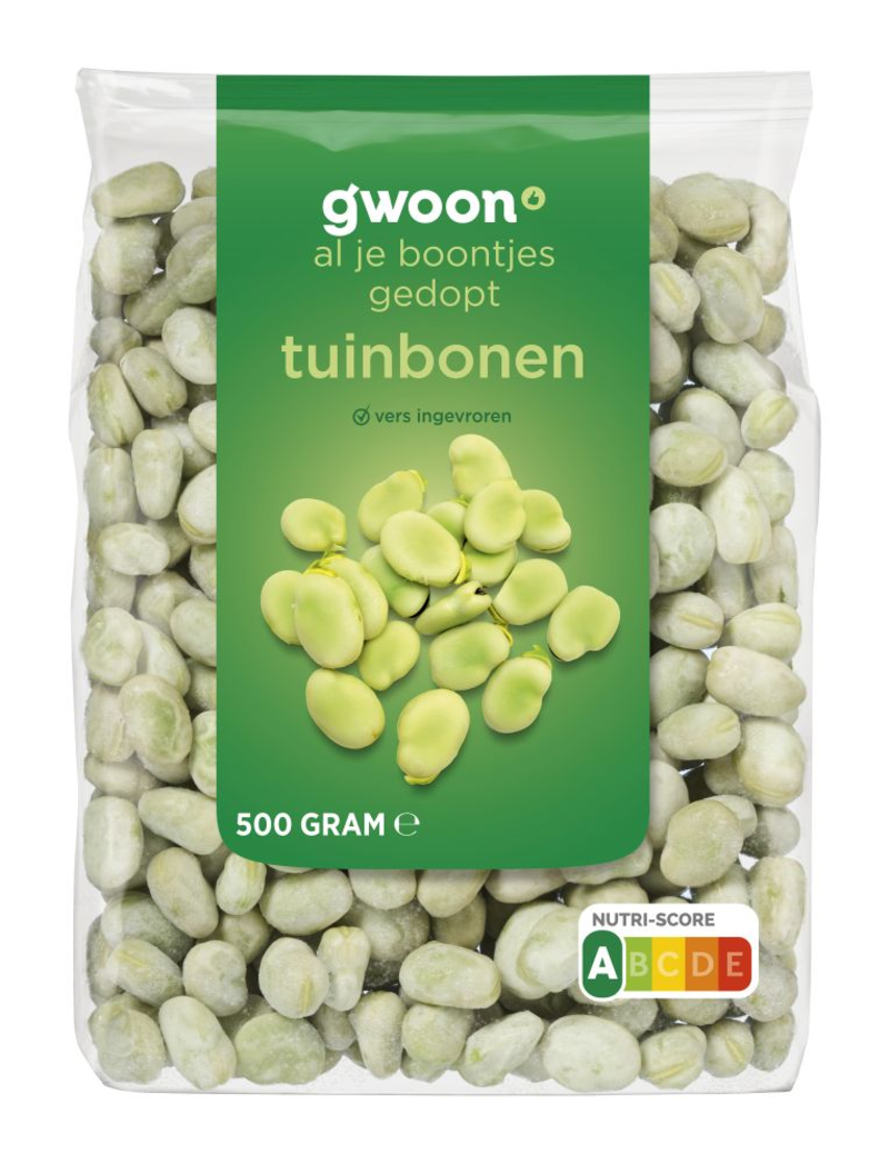 G'woon tuinbonen 500gr
