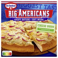 Dr. Oetker Big Americans Cheese Onion 385 g