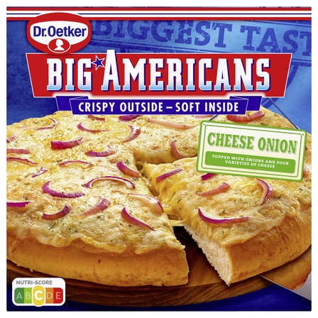 Dr. Oetker Big Americans Cheese Onion 385 g