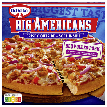 Dr. Oetker Big Americans BBQ Pulled Pork 420 g