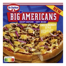 Dr. Oetker Big American Cheeseburger style