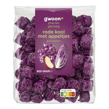 G'woon Rode Kool Deelblokjes