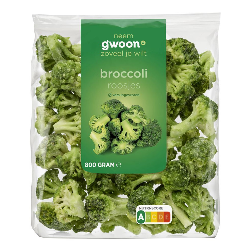 G'woon broccoli 800gr