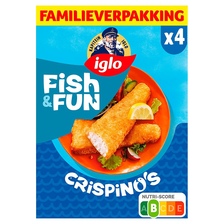 Iglo Fish & Fun Crispino's Familieverpakking