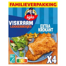 Iglo Viskraam Lekkerbekjes familieverpakking