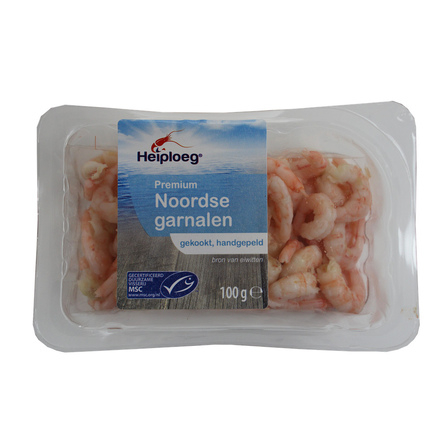 Heiploeg Noordse garnalen