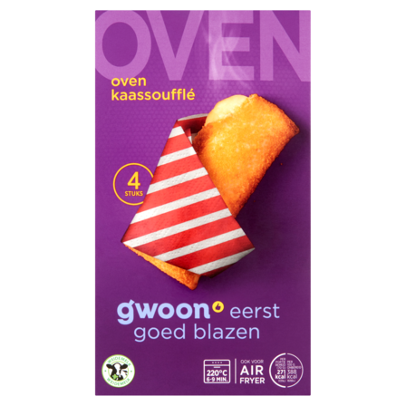 g'woon Oven Kaassoufflé 4 x 70 g
