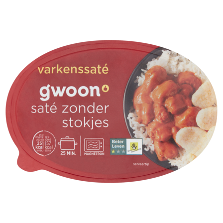 g'woon Varkenssate