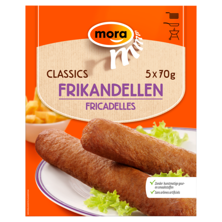 Mora Classics Frikandellen 5 x 70 g