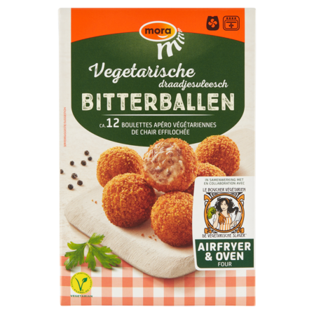 Mora Vegetarische Draadjesvleesch Bitterballen