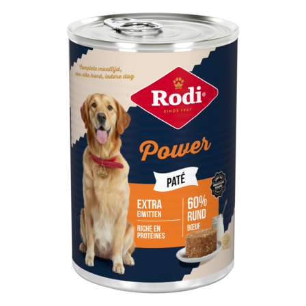 Rodi power pate rund met extra eiwitten