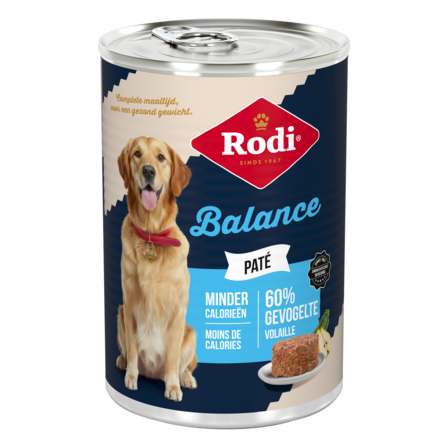 Rodi balance pate met gevogelte en minder calorien