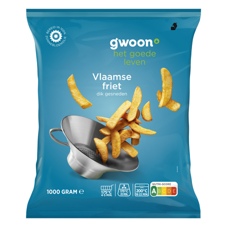 g'woon Vlaamse friet