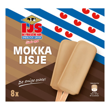 De Friesche Koe Mokka ijsje