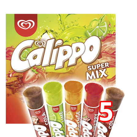 Heartbrand OLA IJs Calippo Supermix 5 x 105 ml