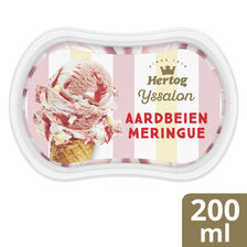 Hertog Mini IJssalon Aardbeien Meringue 200 ml