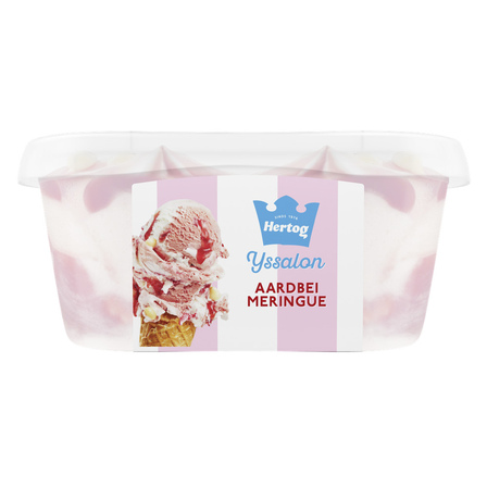 Hertog Mini IJssalon Aardbeien Meringue 200 ml