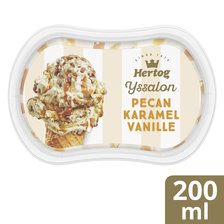 Hertog Mini IJssalon Vanille Karamel Pecan 200 ml