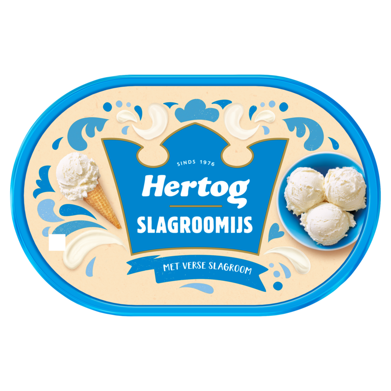 Hertog Slagroomijs