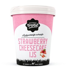 Noordertrots strawberry cheesecake ijs  