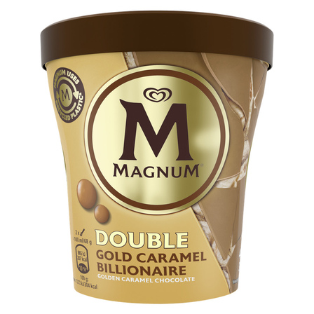 Magnum Pint IJs Double Gold Caramel Billionaire 440 ml