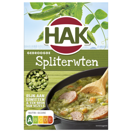 Hak Gedroogde Spliterwten