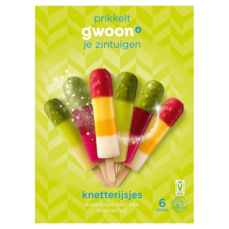 G'woon knetterijsjes 6st